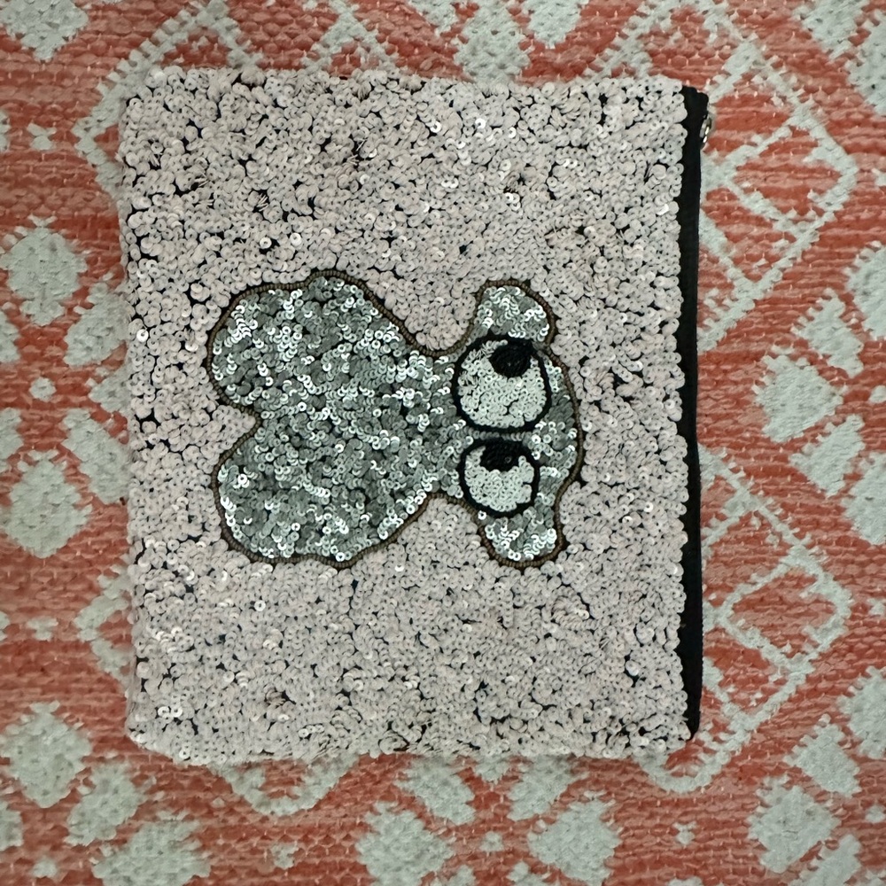 Tous Pink and Silver Clutch